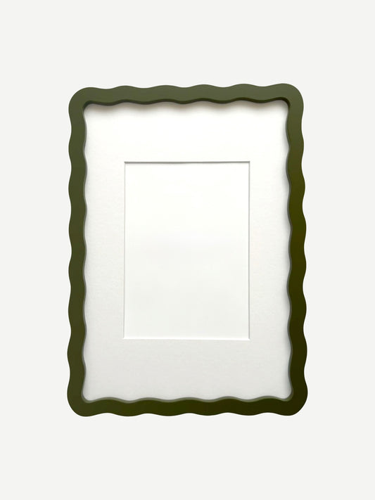 Olive Green Wiggle Frame
