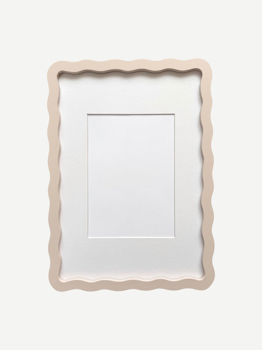 Palest Pink Wiggle Frame