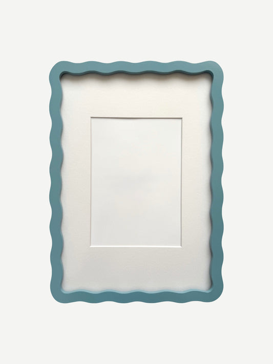 Stone Blue Wiggle Frame